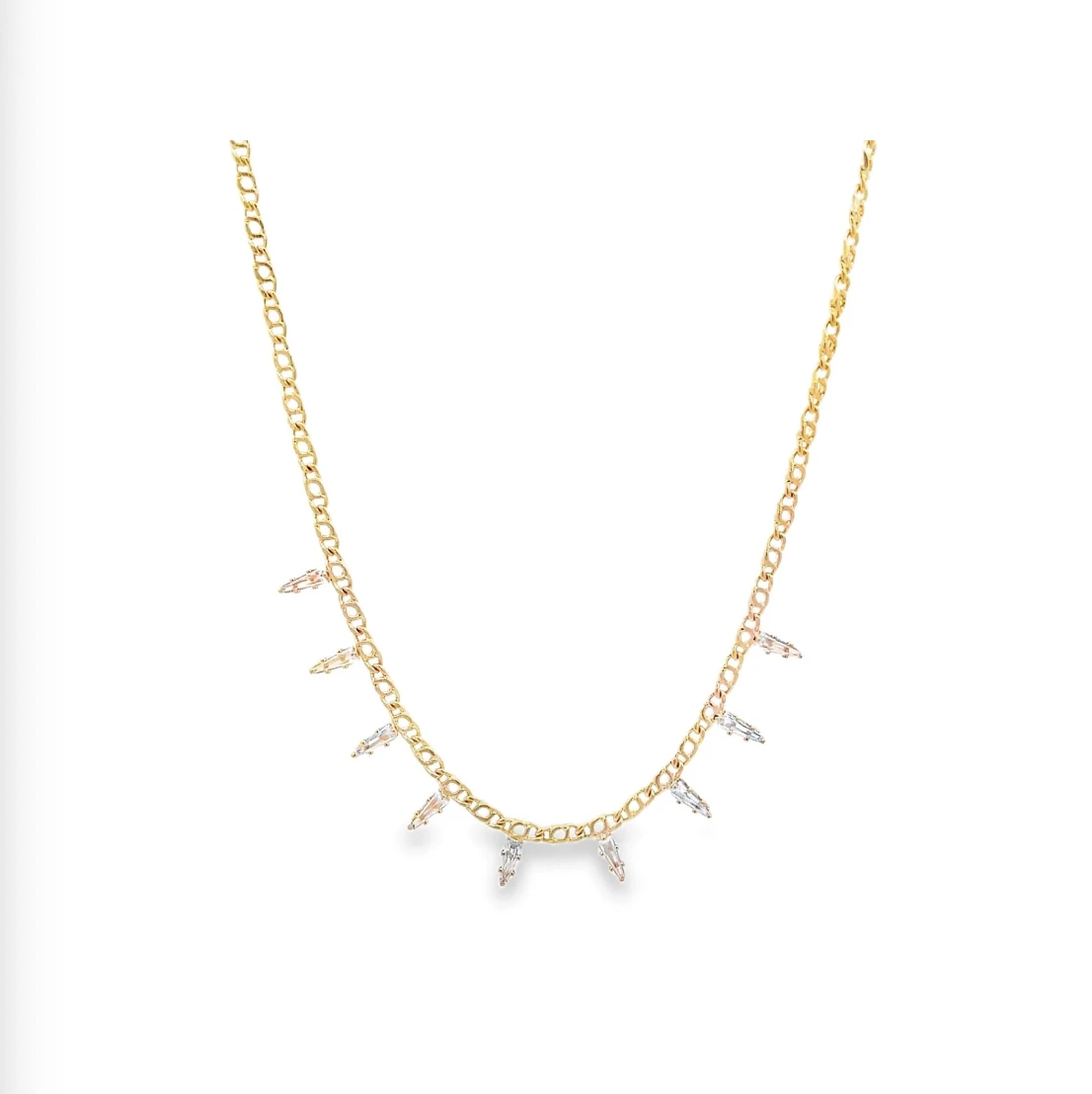 Farina CZ Necklace by Views & Co