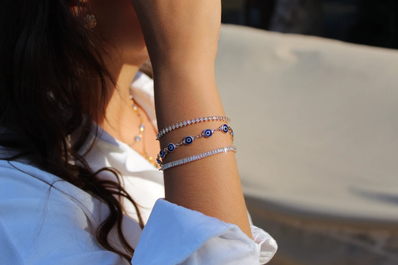 Evil Eye CZ Bracelets by Views & Co