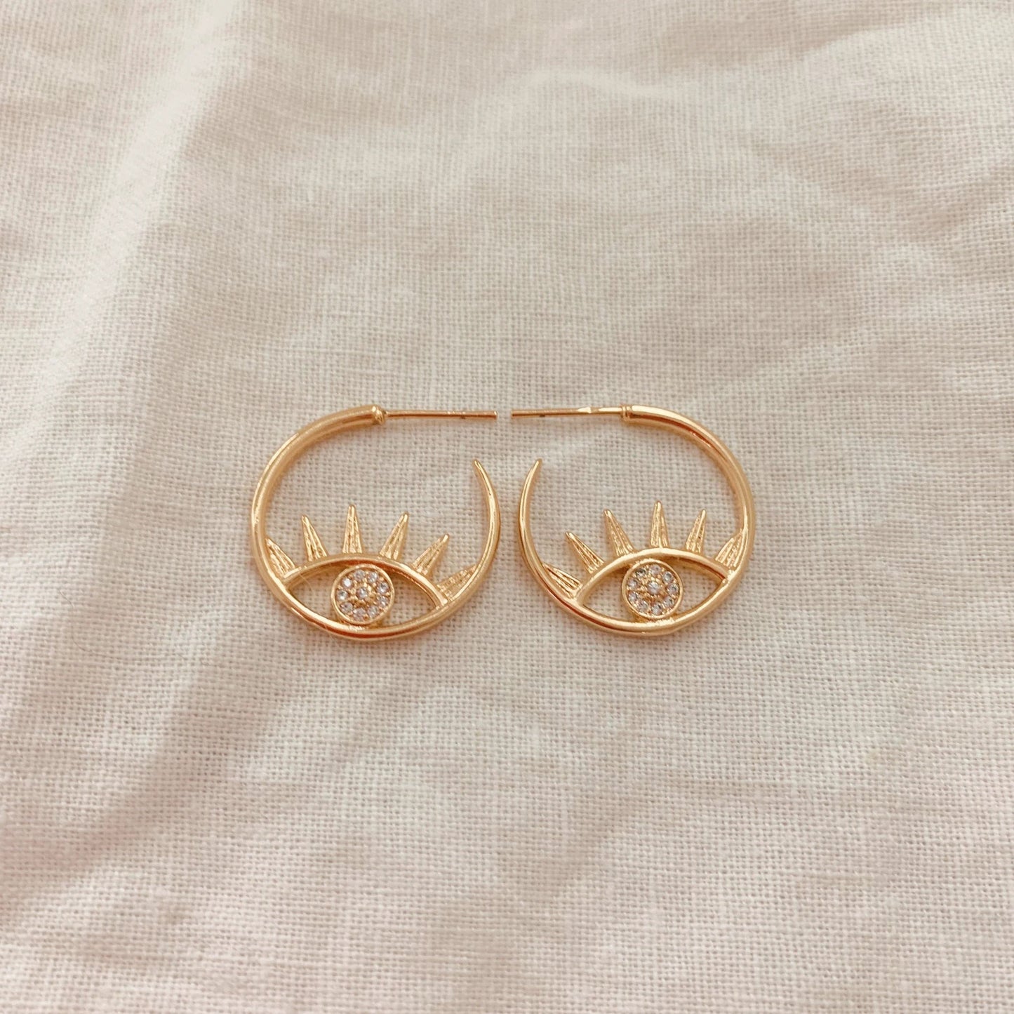 Eyes of Life Hoops by Views & Co