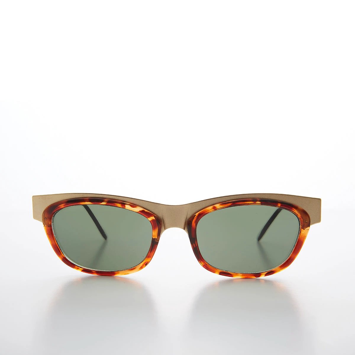 Rectangular Cat Eye Vintage Women's Sunglasses - Valentini by Sunglass Museum