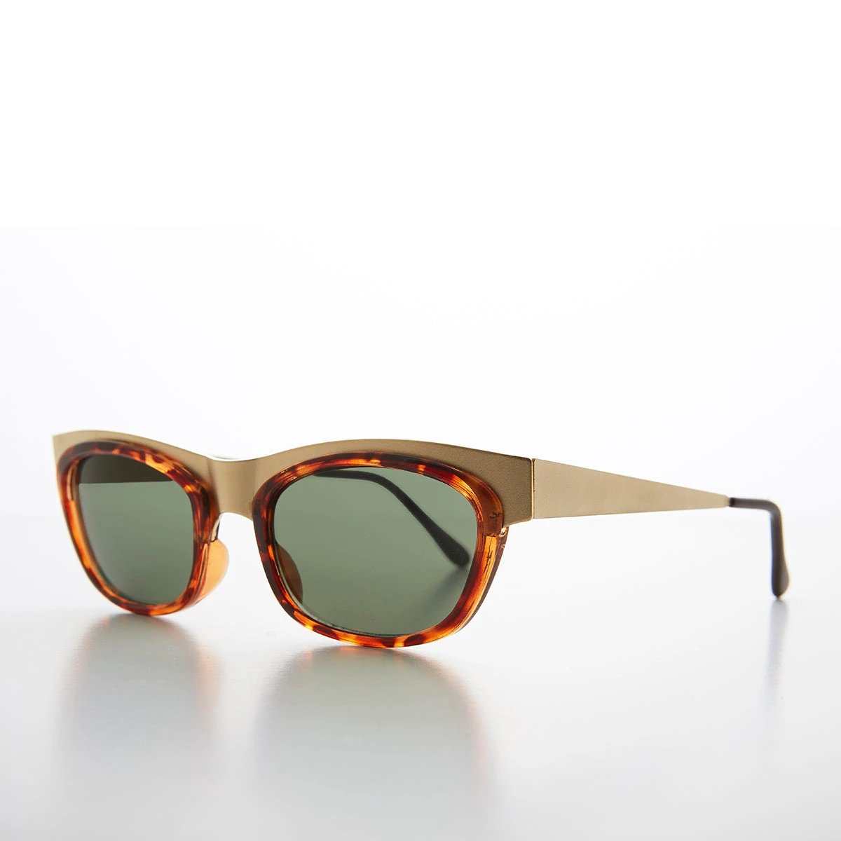 Rectangular Cat Eye Vintage Women's Sunglasses - Valentini by Sunglass Museum