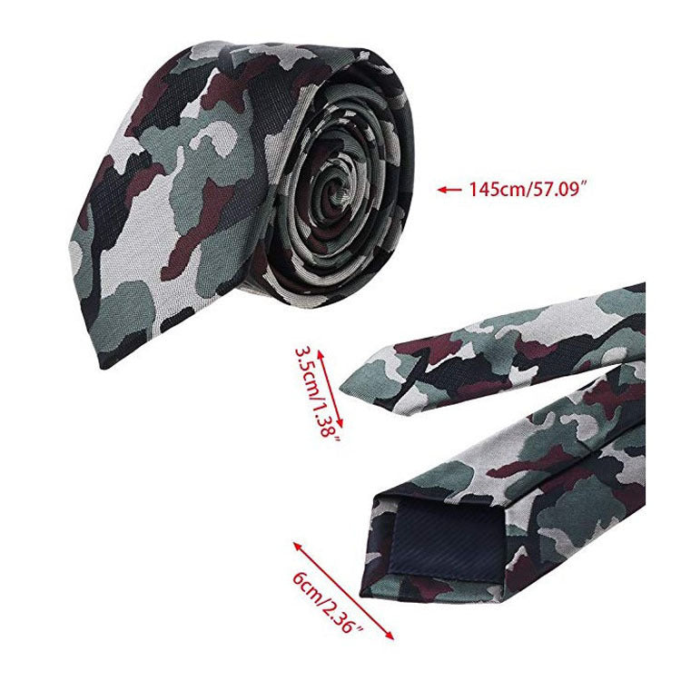 Men's Camouflage Tie by GJG Denim