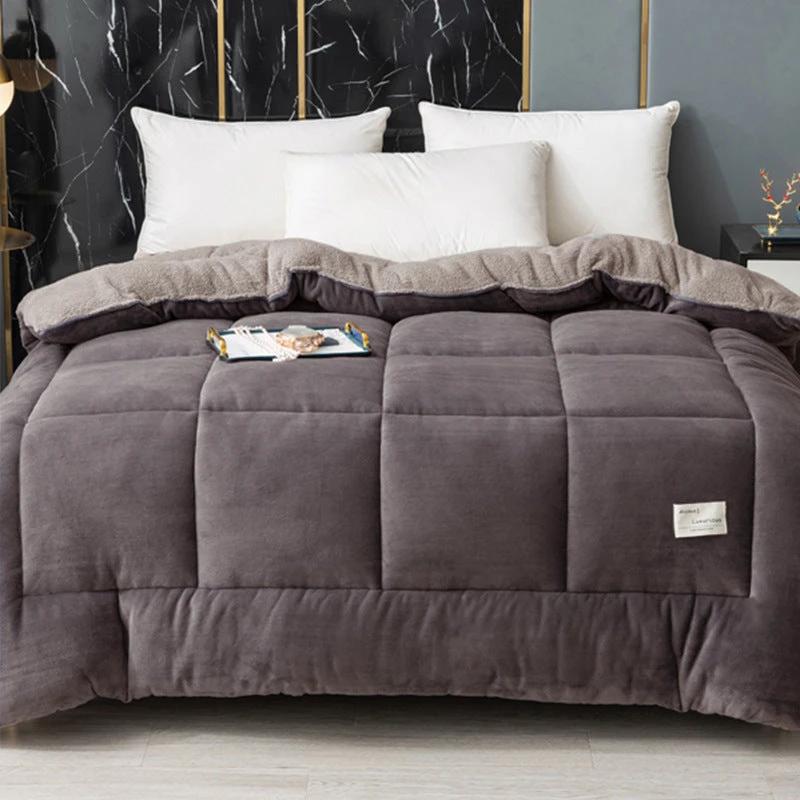Milk Fiber Lambswool Winter Quilt Quilt Quilt Inner by GJG Denim