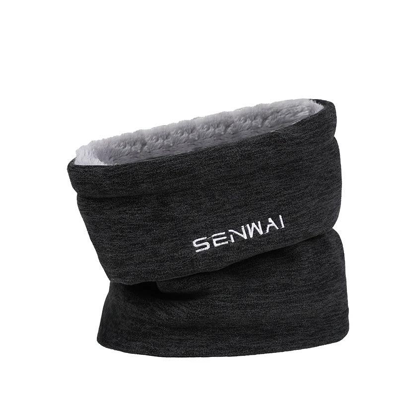 Men's Cold Proof And Warm Wind Proof Wool Hat or Neck Warmer by GJG Denim