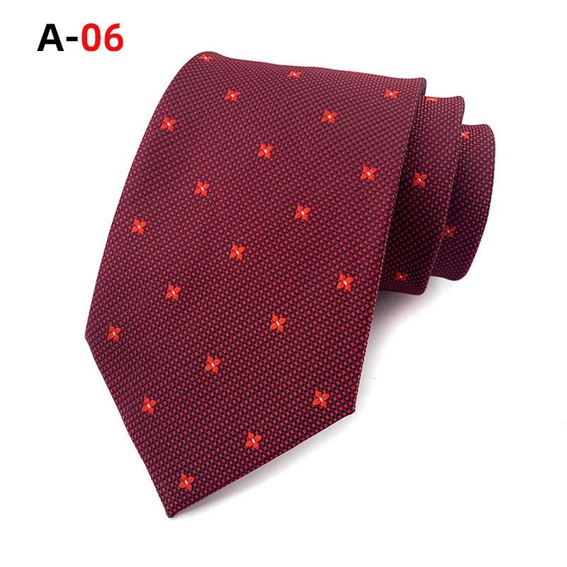 Men's Polyester Jacquard Tie by GJG Denim