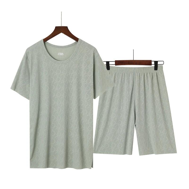 Men's Pajamas Short Sleeve Set by GJG Denim