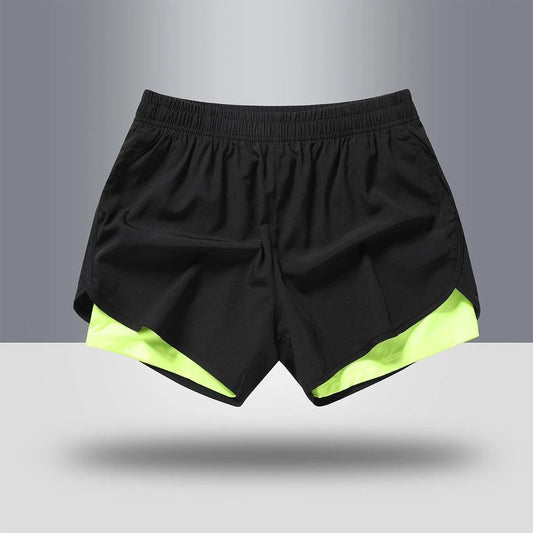 Mens Laser-perforated Breathable And Comfortable Shorts by GJG Denim