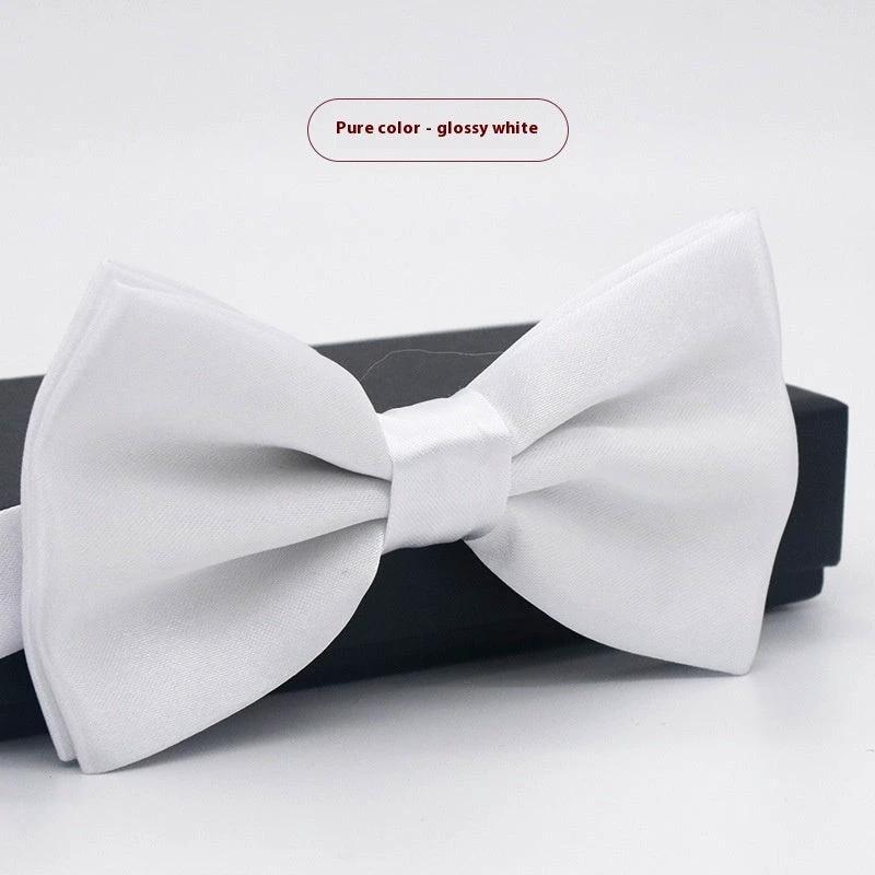 Men's Solid Color Bow Tie by GJG Denim