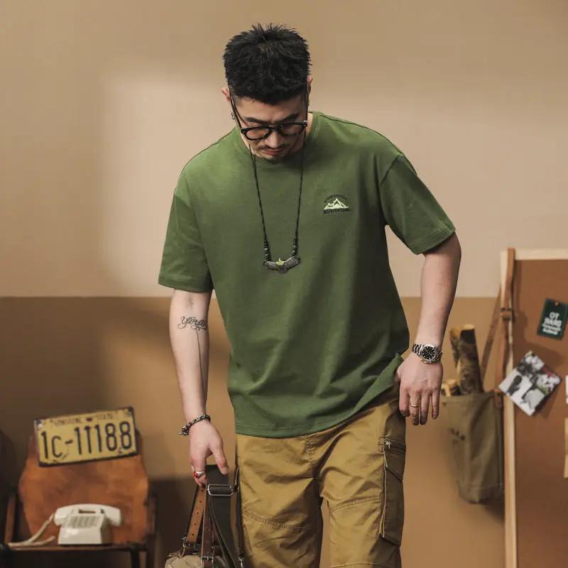 Short-sleeve Cotton Trendy T-shirt by GJG Denim