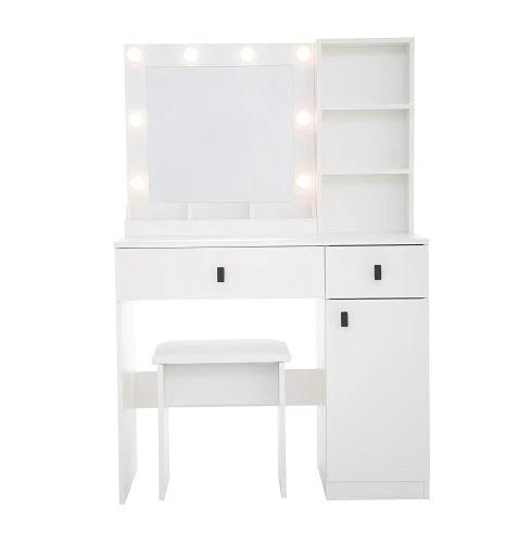 Vanity Desk With Lights by GJG Denim