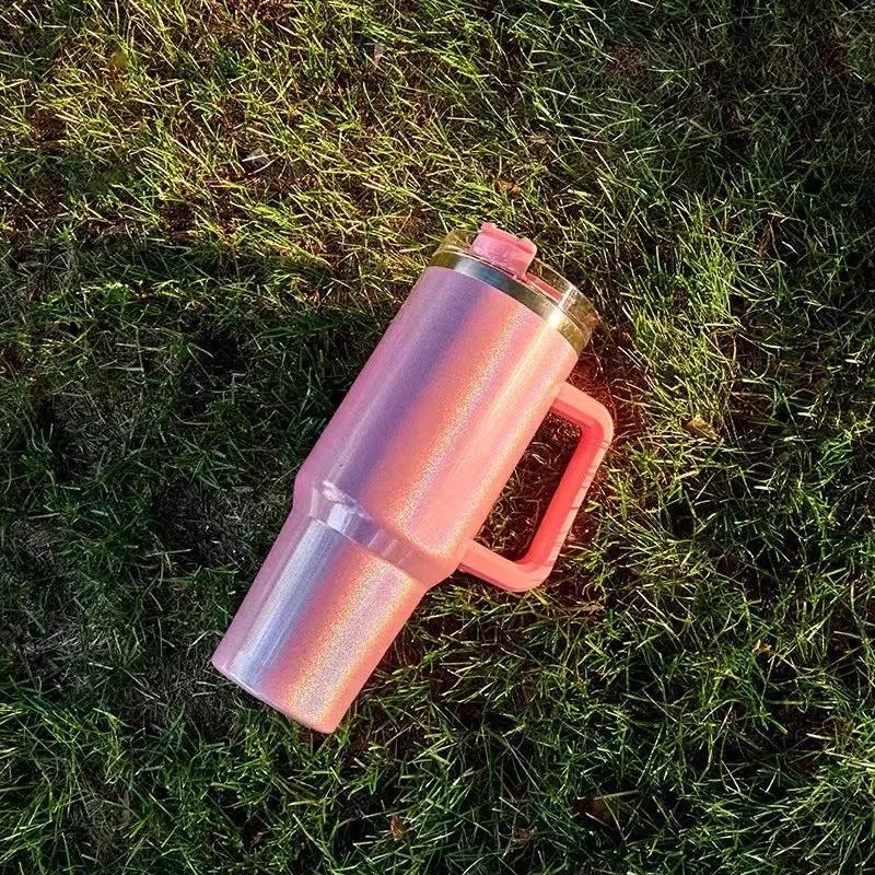 Large Capacity Double-layer Stainless Steel Vacuum Insulation Cup by GJG Denim