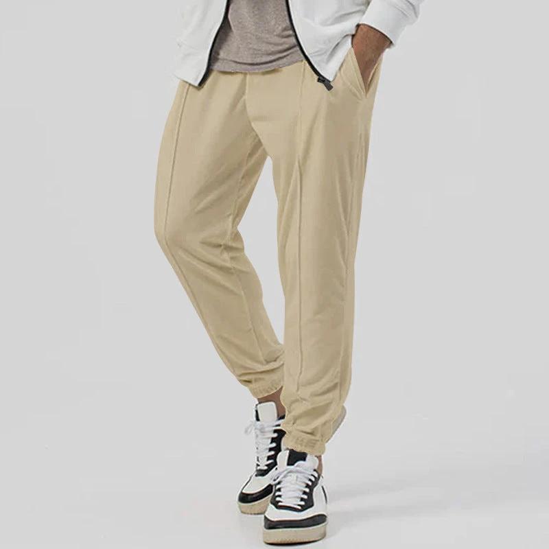 Men's Casual Track Loose Tappered Sweatpants by GJG Denim