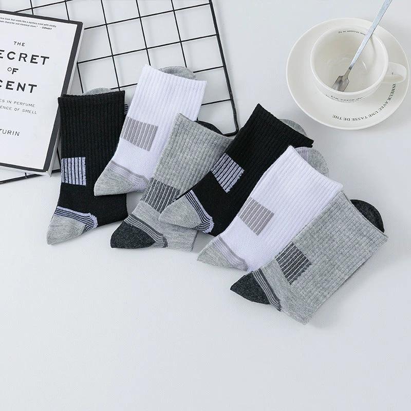 Men's Sweat-absorbent Comfortable And Breathable Socks by GJG Denim