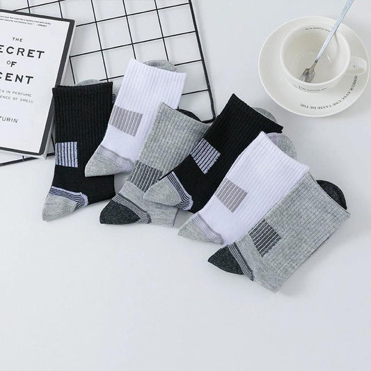 Men's Sweat-absorbent Comfortable And Breathable Socks by GJG Denim