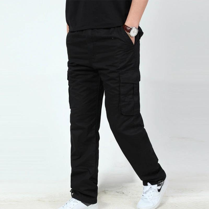 Extra Thick Warm With Fleece Men's Pants by GJG Denim