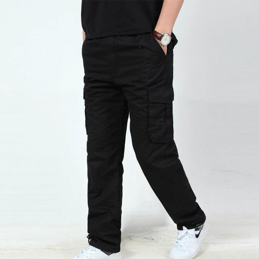 Extra Thick Warm With Fleece Men's Pants by GJG Denim