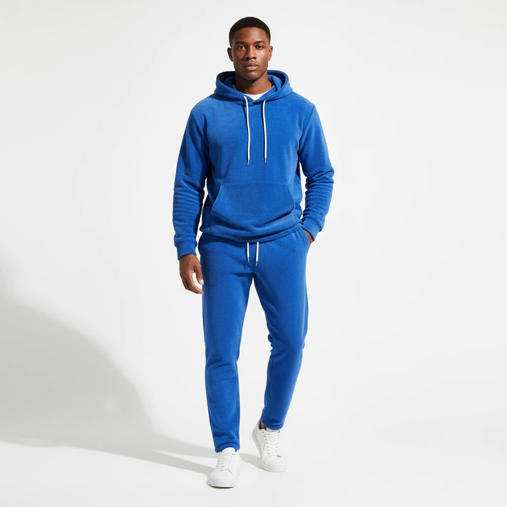 Fashion Fleece Sweater And Pants Set by GJG Denim