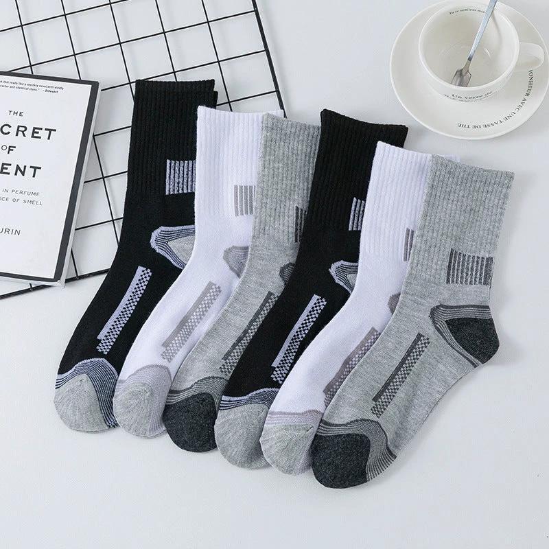 Men's Sweat-absorbent Comfortable And Breathable Socks by GJG Denim