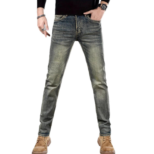 Men's Casual Skinny Jeans by GJG Denim