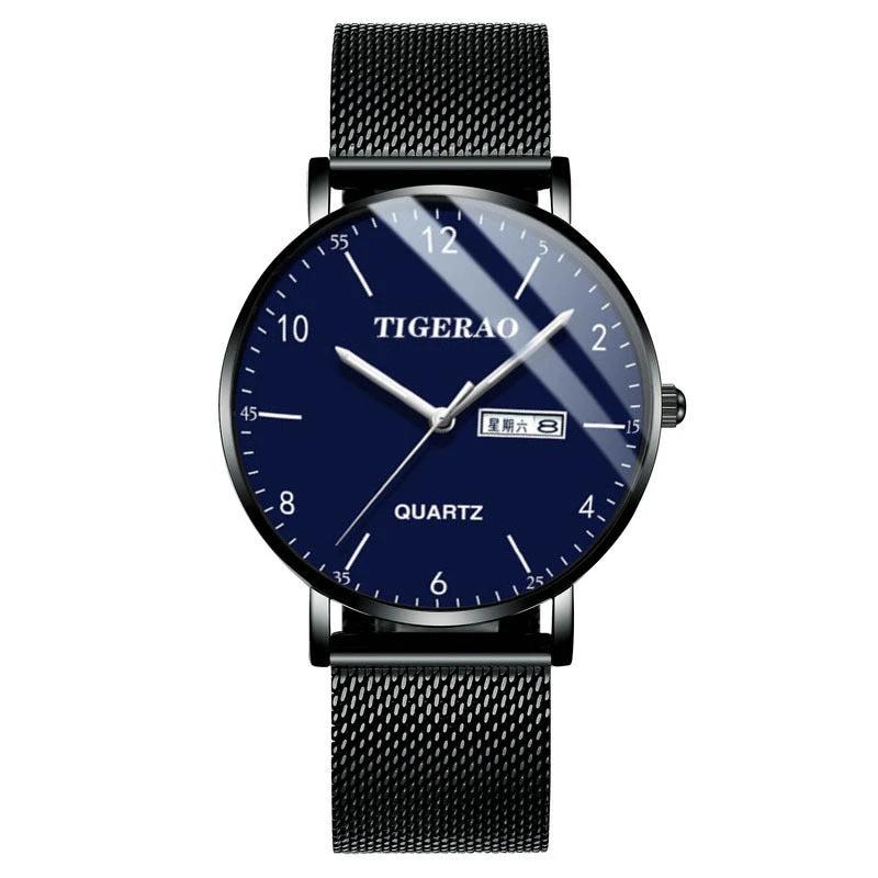 Water-Resistant Luminous Fully Automatic Movement Watch For Men by GJG Denim