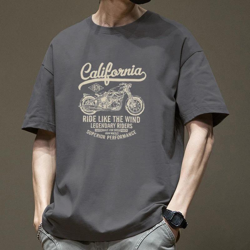 Men's Half-sleeve T-shirt by GJG Denim