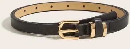 Retro Thin All-match Pin Buckle Small Belt by GJG Denim