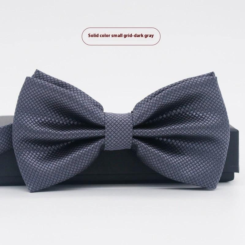 Men's Solid Color Bow Tie by GJG Denim