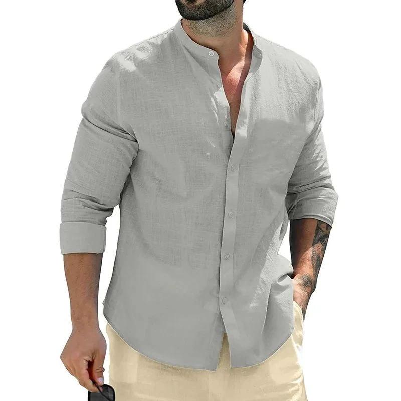 Men's Cotton Long Sleeve Shirts by GJG Denim