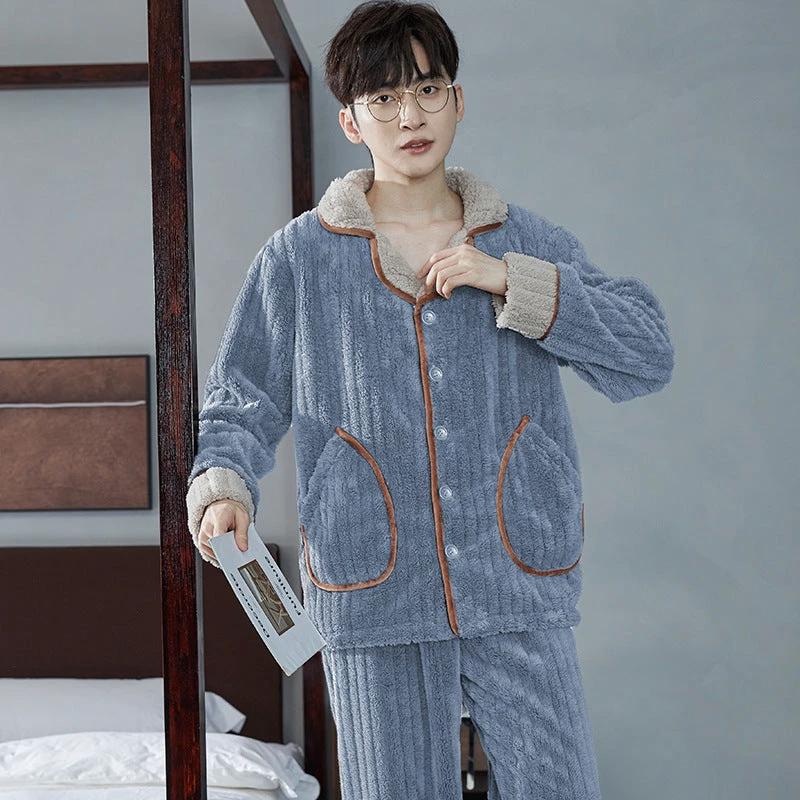 Men's Flannel Pajamas by GJG Denim