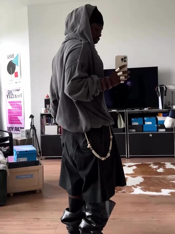 Men's Casual Loose Hood Hoodie by GJG Denim
