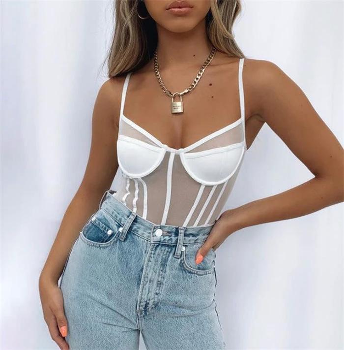 Jumpsuits Bodysuit Women Bodysuit Jumpsuit by GJG Denim