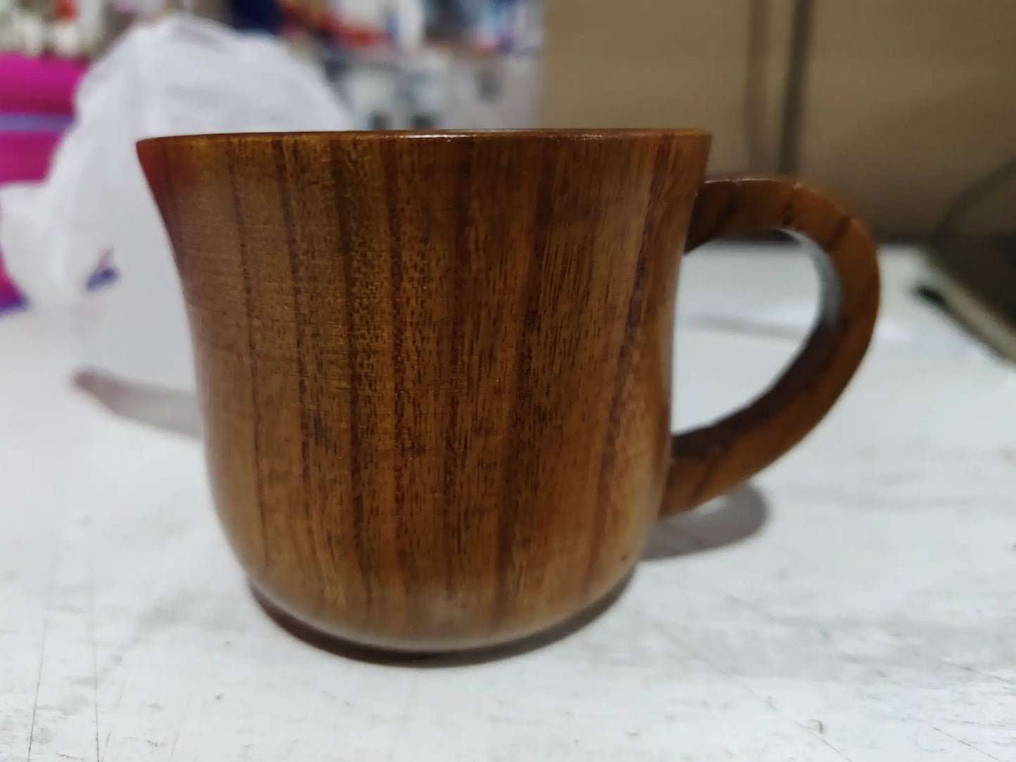 Natural Wood Cup Handmade Drinkware by GJG Denim