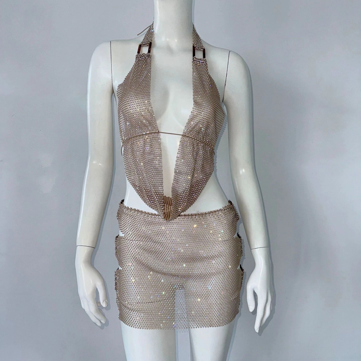 Women's Sling Skirt Suit Two-piece Set by GJG Denim