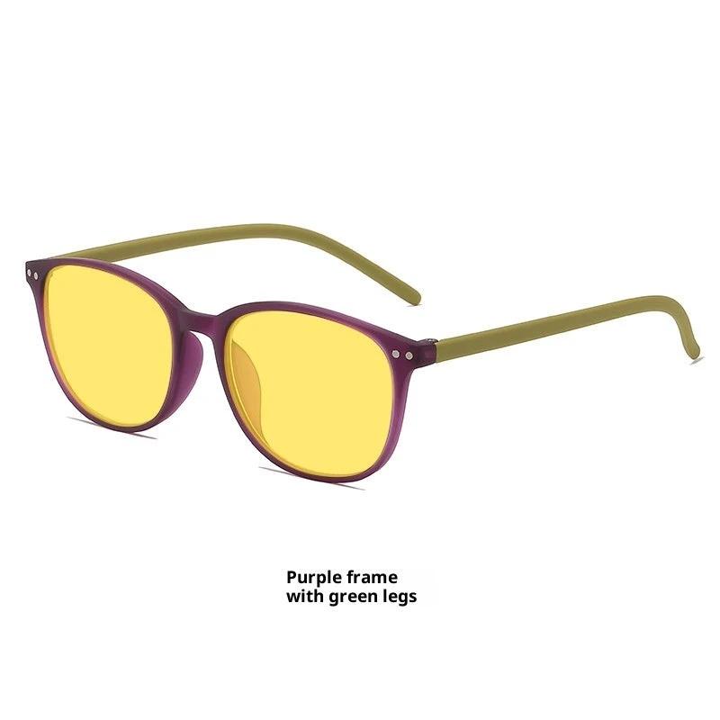 Retro Night Vision Anti-blue Light Glasses For Men by GJG Denim