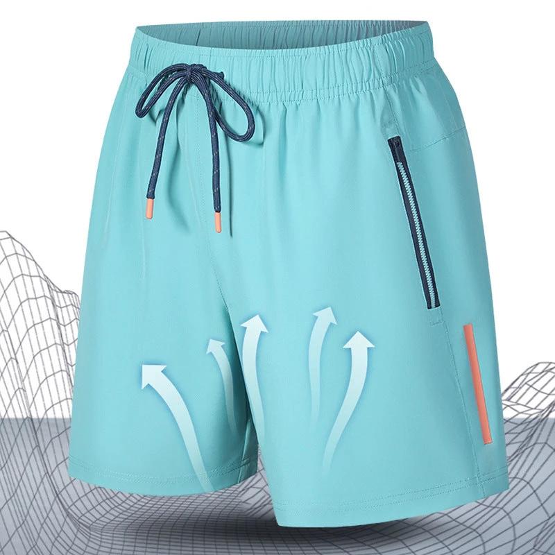 Fashion Personality Men's Ice Silk Beach Pants by GJG Denim
