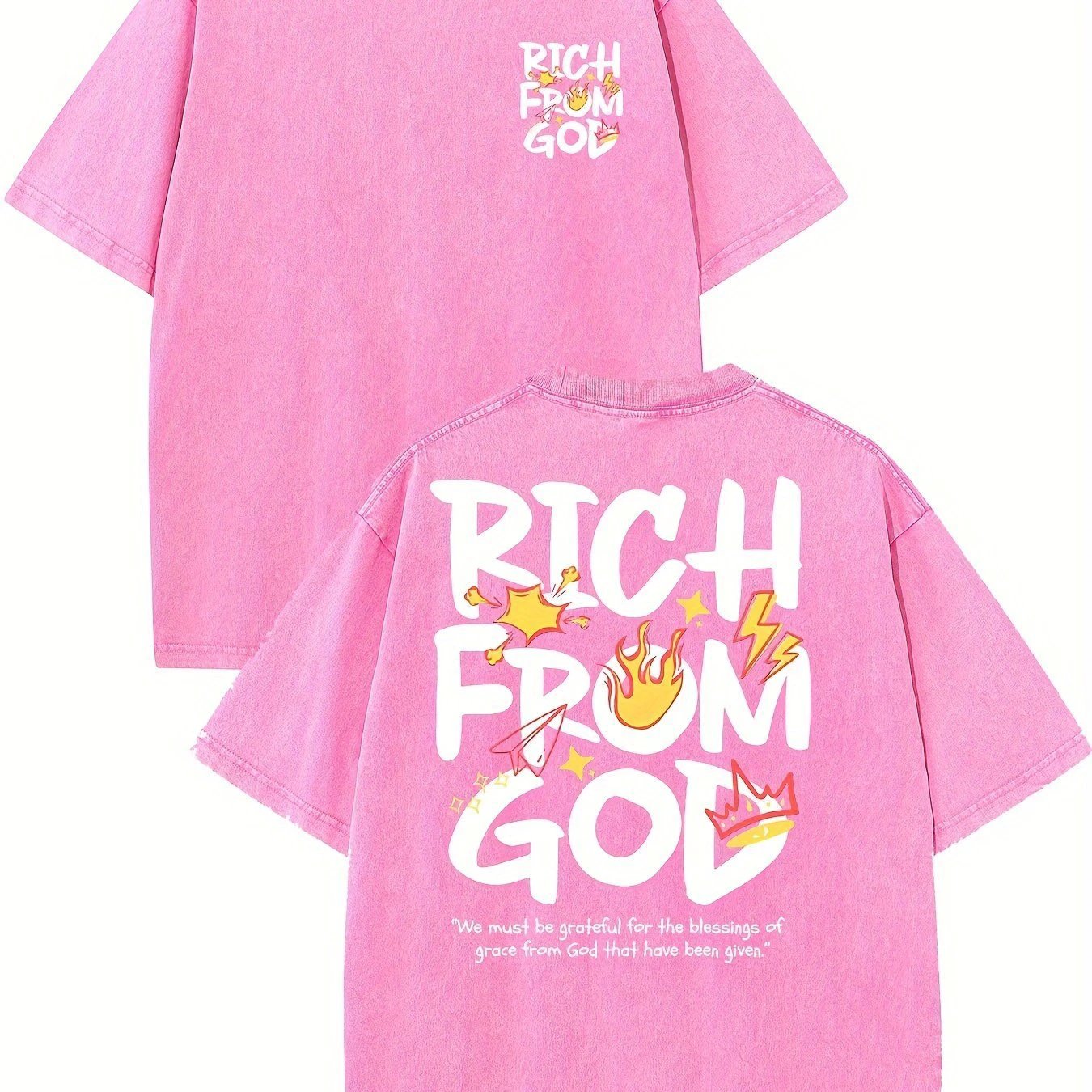 Men's Cotton Printed T-shirt In A Retro Style by GJG Denim