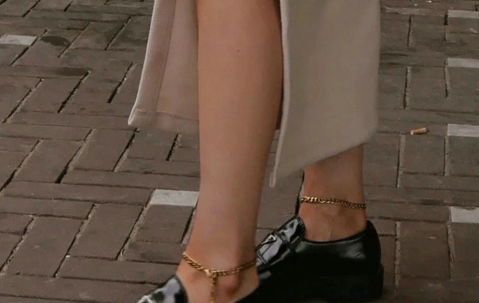 Fashion 18K Gold Plated Stainless Steel Anklets by GJG Denim