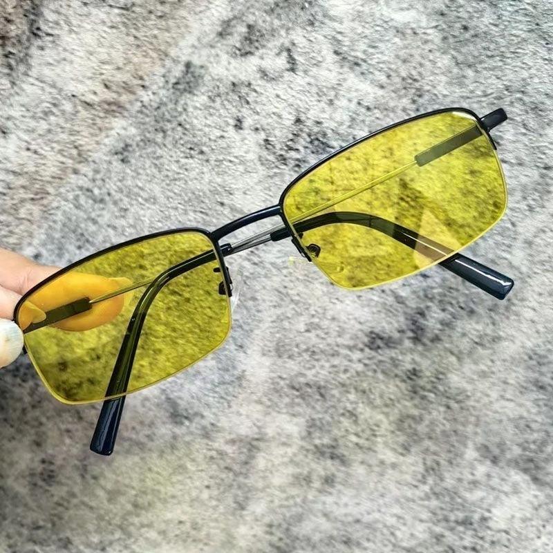 High Beam Night Vision Light Night Anti-glare HD Ultra Light Glasses For Men by GJG Denim