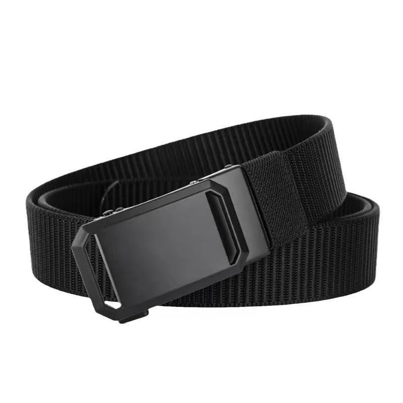 Men's Toothless Buckle Nylon Belt by GJG Denim