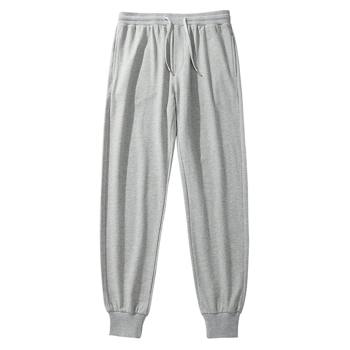 Men's Cotton Sports Casual Drawstring Sweatpants by GJG Denim