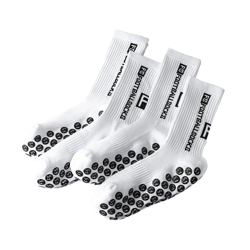 Men's Sports Socks With Nylon Dot Adhesive For Anti-slip Grip by GJG Denim
