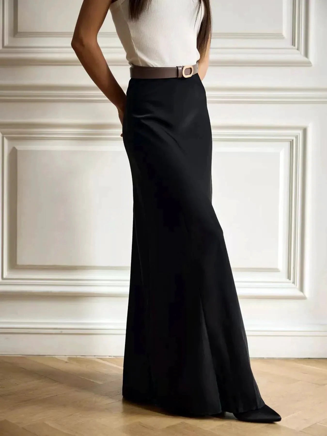 High-Waisted Maxi Skirt by Lady Ros