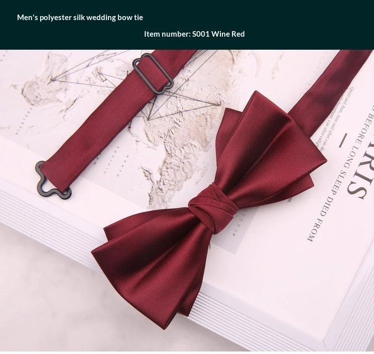 Men's Polyester Bow Tie by GJG Denim