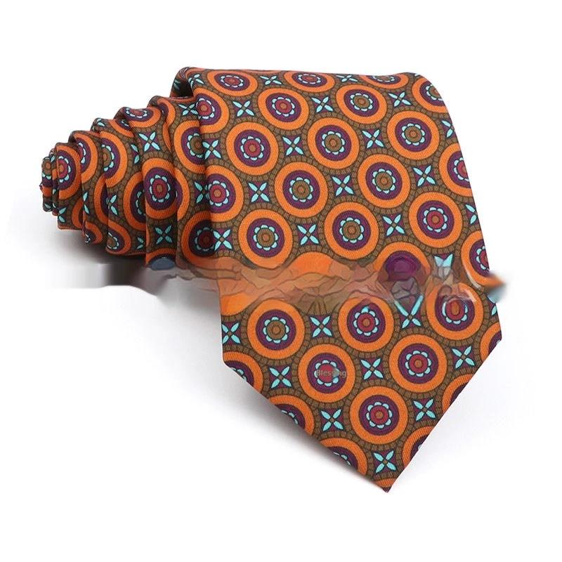 Business Polyester Men's Printed Tie by GJG Denim