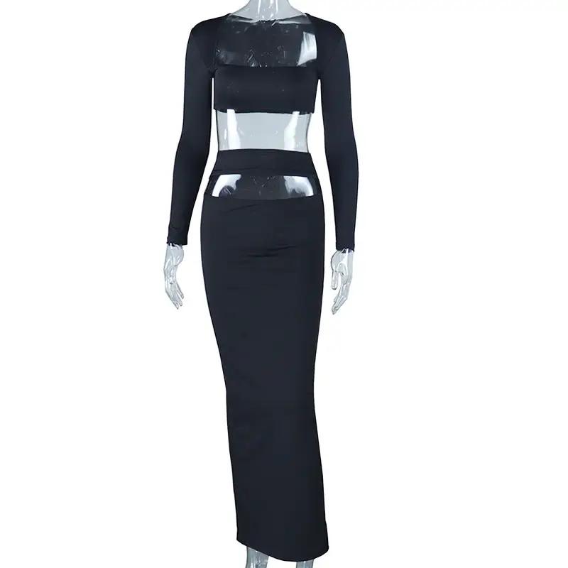 Women's Fashion Top And Skirt Set by GJG Denim
