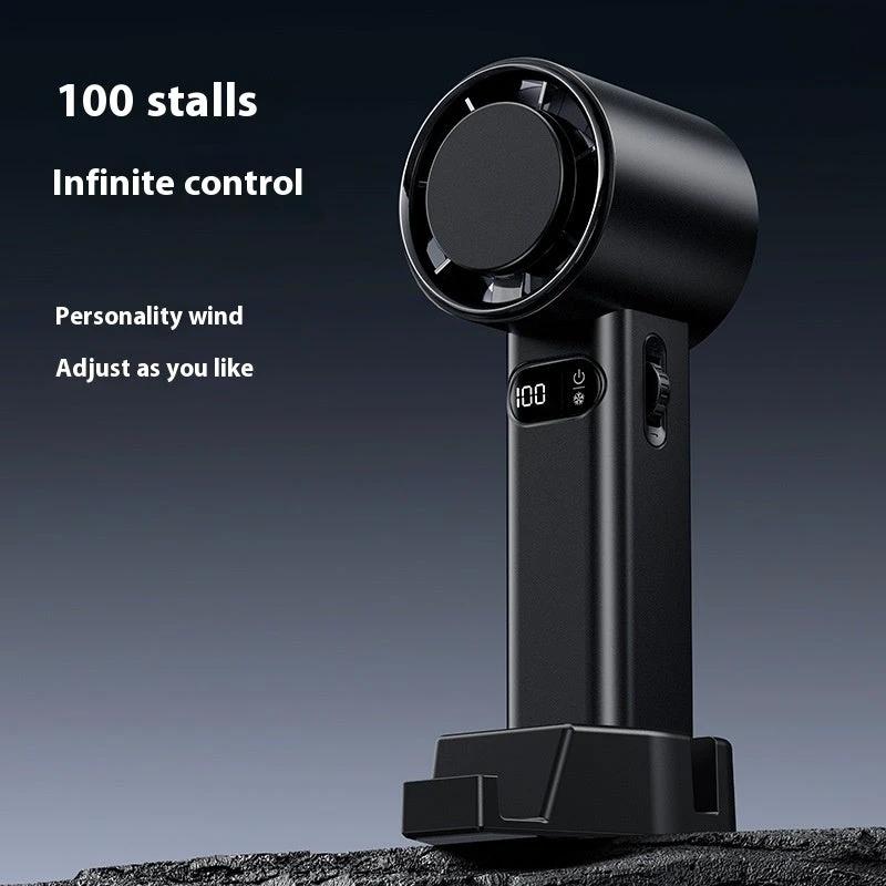 Large Wind Handheld Mini Little Fan by GJG Denim