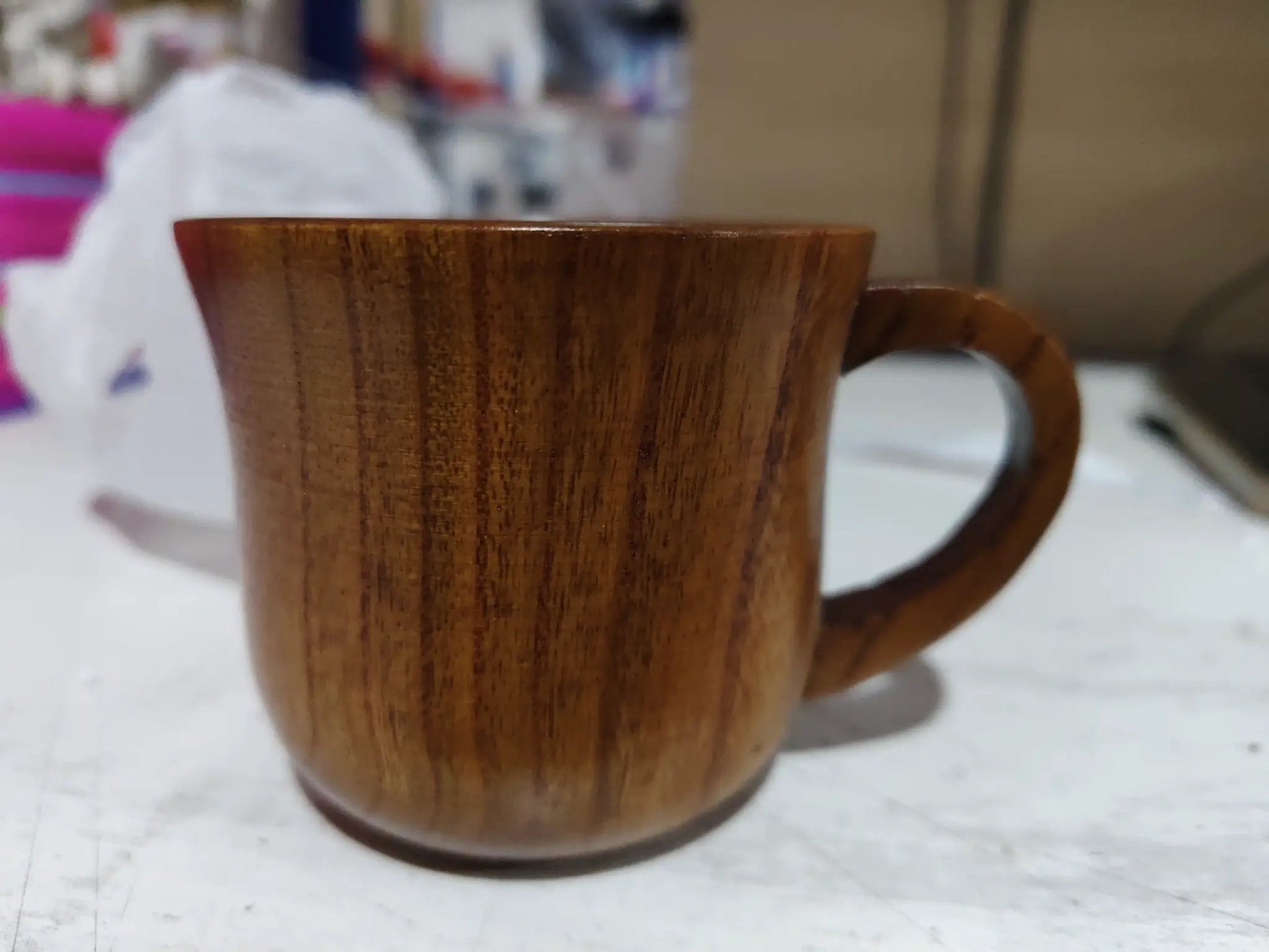 Natural Wood Cup Handmade Drinkware by GJG Denim