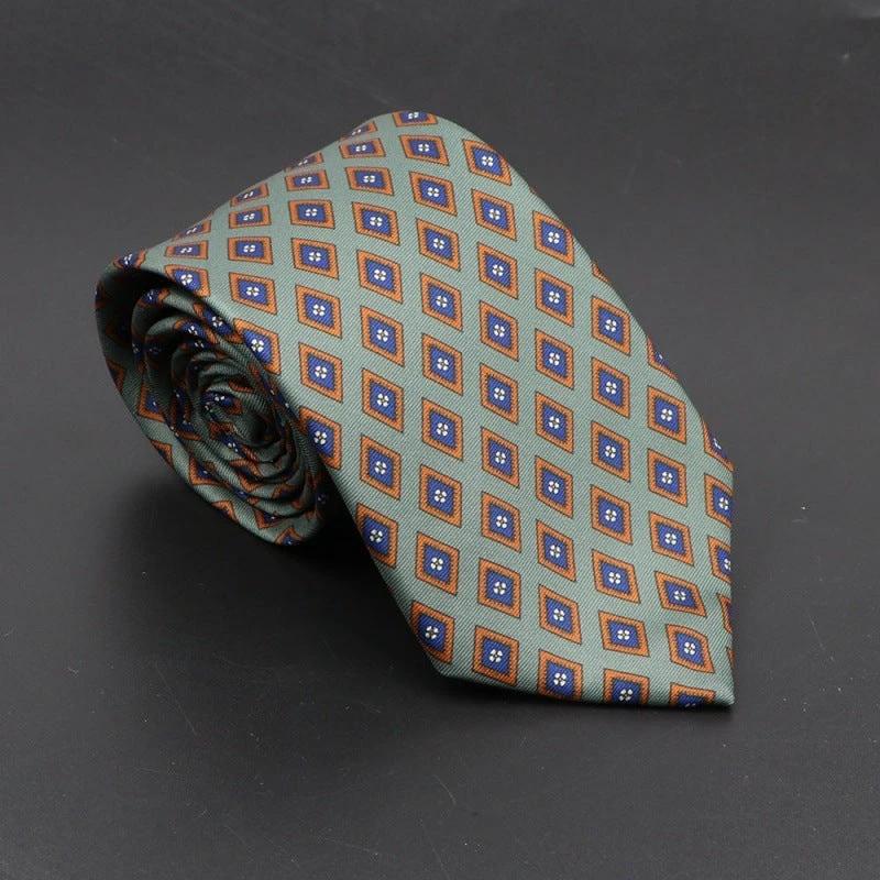 Men's Super Soft Bohemian Silk Ties by GJG Denim