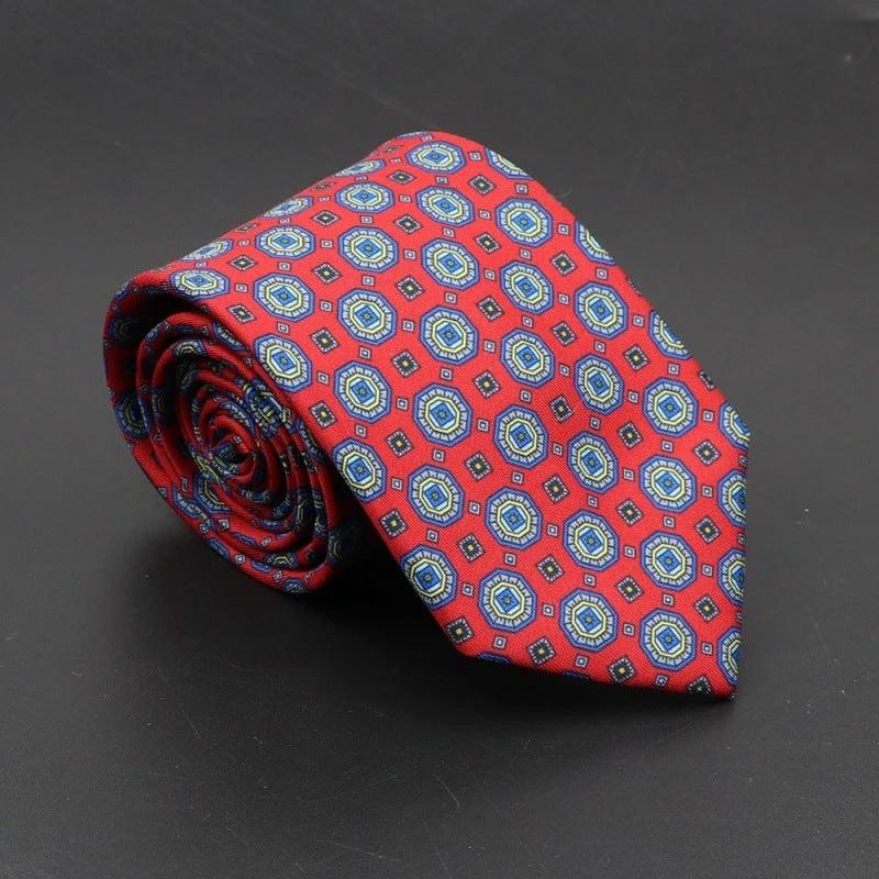 Men's Super Soft Bohemian Silk Ties by GJG Denim
