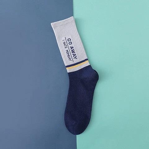 Men's Mid-calf Socks Breathable Sweat-absorbing by GJG Denim